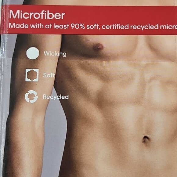 Calvin Klein 4 Pack Men's Boxer Briefs M (32-34) Blue Green Microfiber NEW Soft - Picture 7 of 16